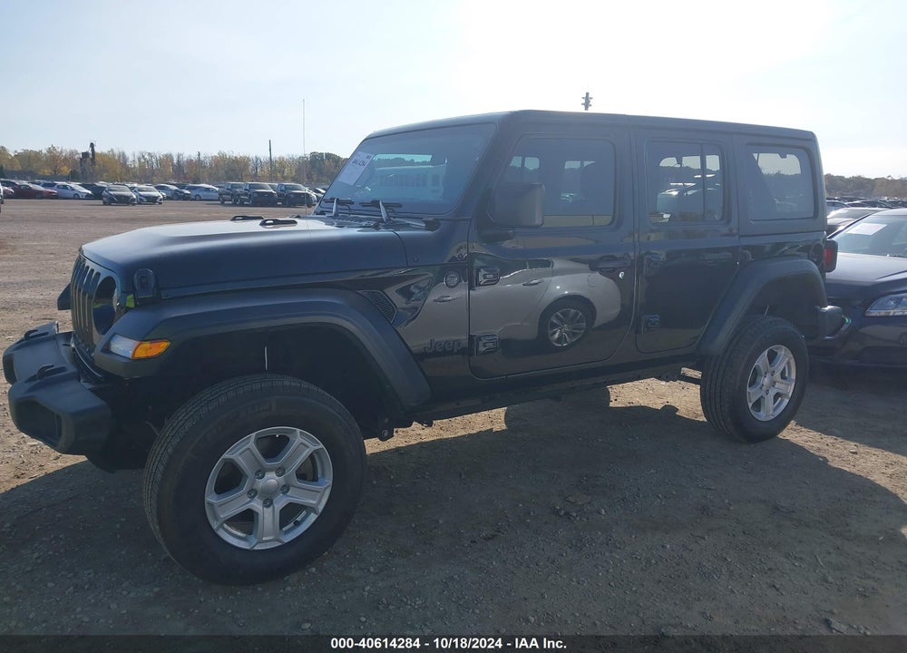 2022 JEEP WRANGLER UNLIMITED SPORT S 4X4 VIN: 1C4HJXDG4NW132991