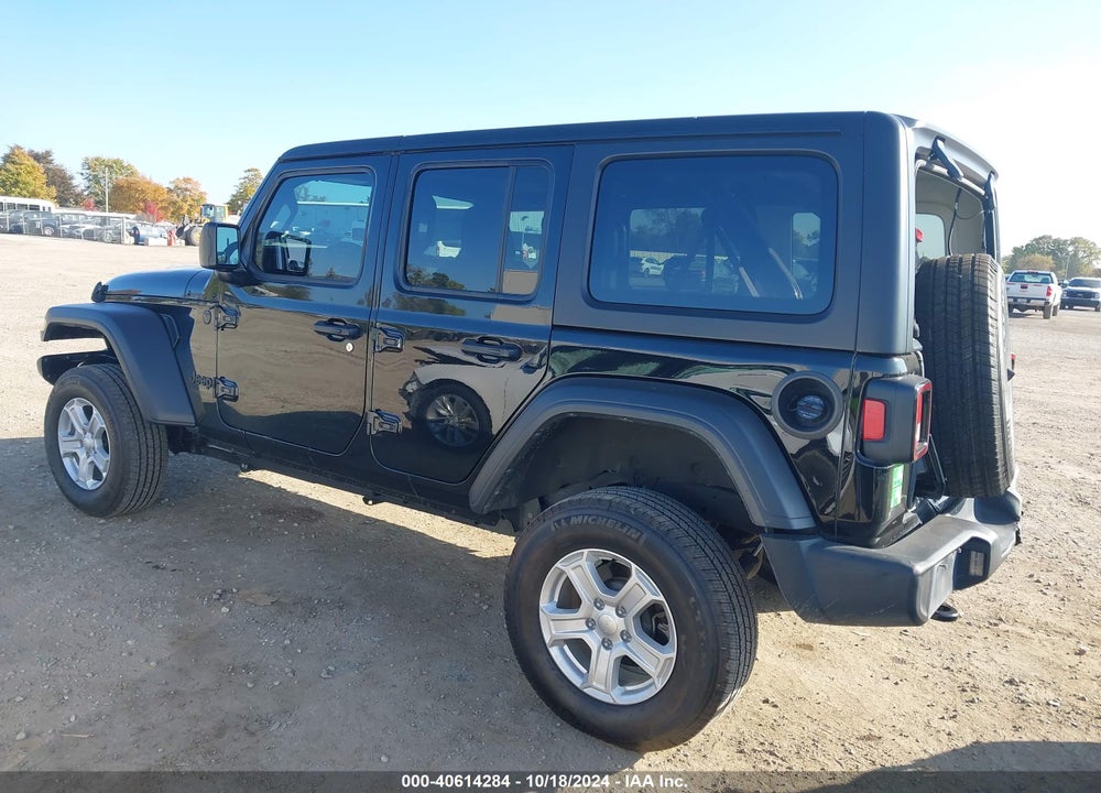 2022 JEEP WRANGLER UNLIMITED SPORT S 4X4 VIN: 1C4HJXDG4NW132991
