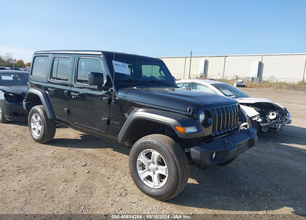 2022 JEEP WRANGLER UNLIMITED SPORT S 4X4 VIN: 1C4HJXDG4NW132991