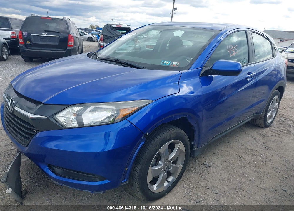 2018 HONDA HR-V LX VIN: 3CZRU6H33JG729646