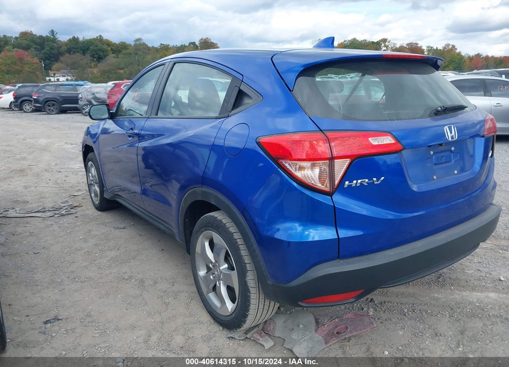2018 HONDA HR-V LX VIN: 3CZRU6H33JG729646