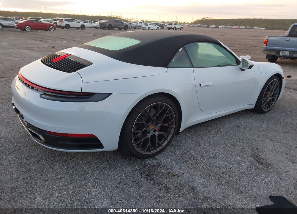 2021 PORSCHE 911 CARRERA 4 /CARRERA VIN: WP0CA2A93MS239135