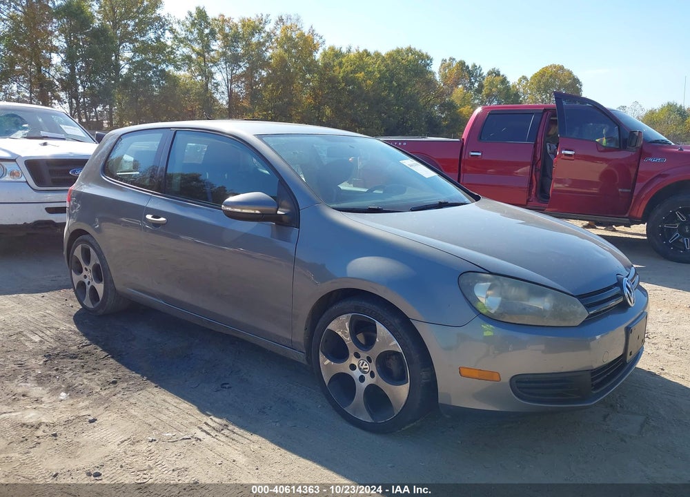 2012 VOLKSWAGEN GOLF 2.5L 2-DOOR VIN: WVWAB7AJ8CW200575