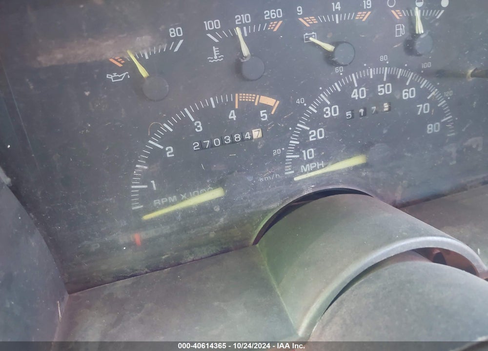 1994 CHEVROLET GMT-400 K1500 VIN: 1GCEK14K8RZ252959