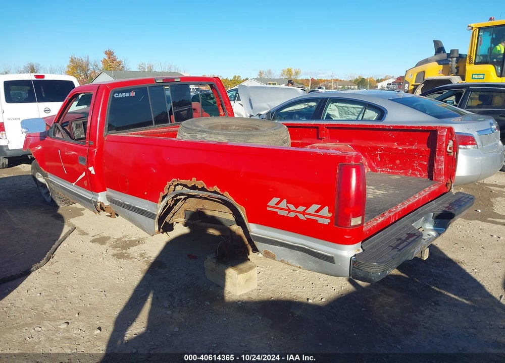 1994 CHEVROLET GMT-400 K1500 VIN: 1GCEK14K8RZ252959