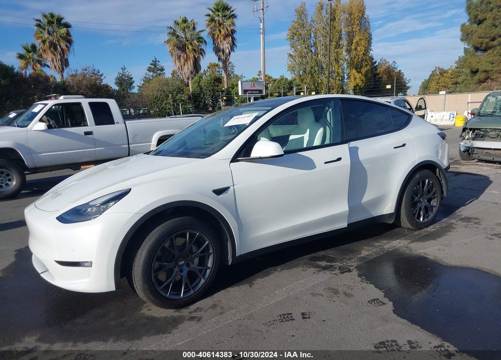 2020 TESLA MODEL Y VIN: 5YJYGDEF3LF023104