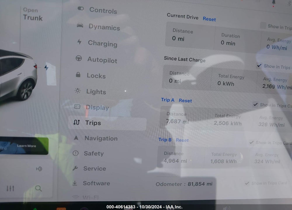 2020 TESLA MODEL Y VIN: 5YJYGDEF3LF023104