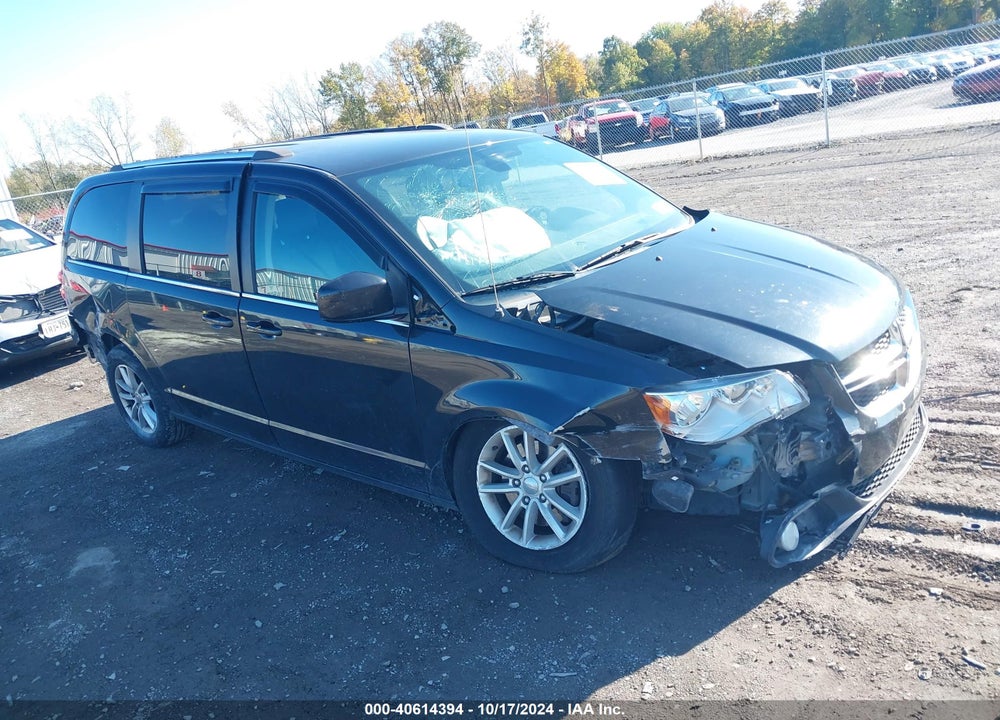 2018 DODGE GRAND CARAVAN SXT VIN: 2C4RDGCG4JR298377