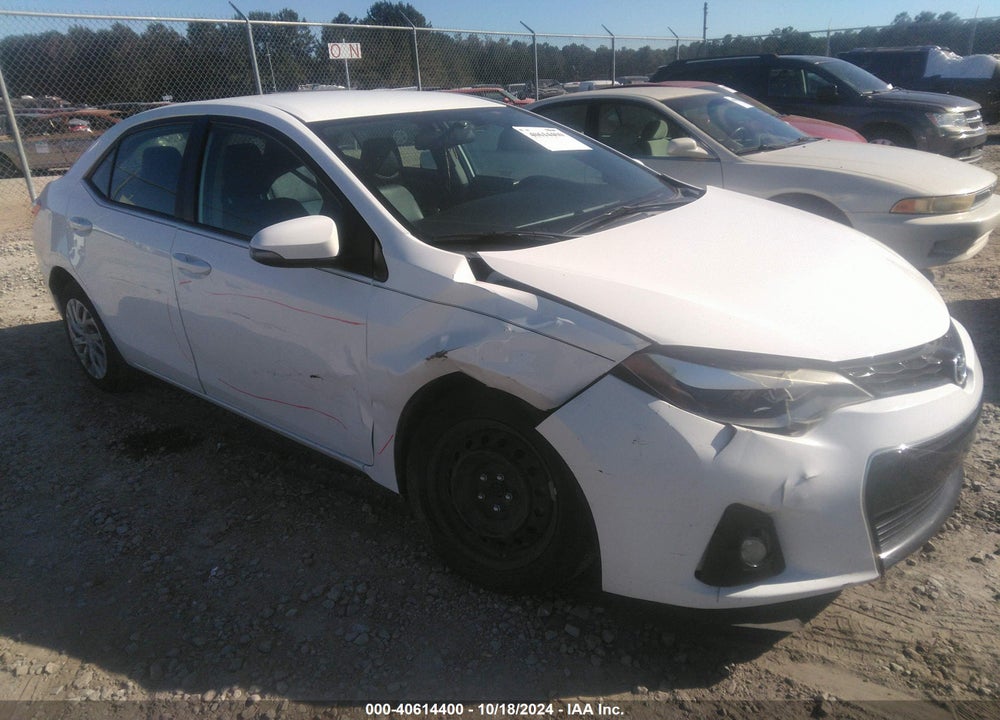 2015 TOYOTA COROLLA S VIN: 2T1BURHEXFC423765
