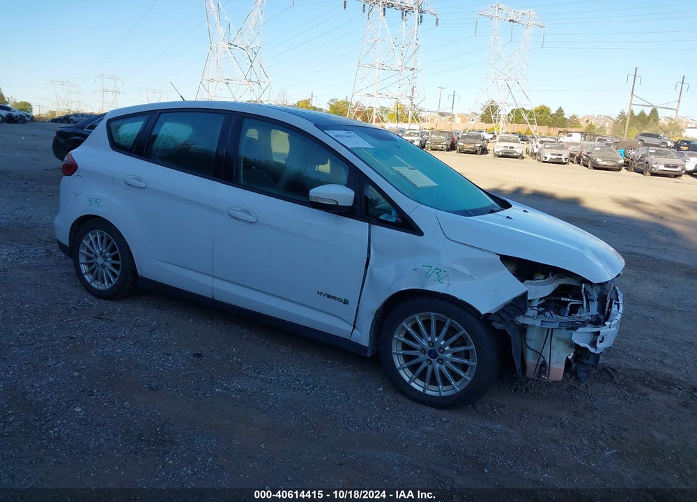 2013 FORD C-MAX HYBRID SE VIN: 1FADP5AUXDL501354