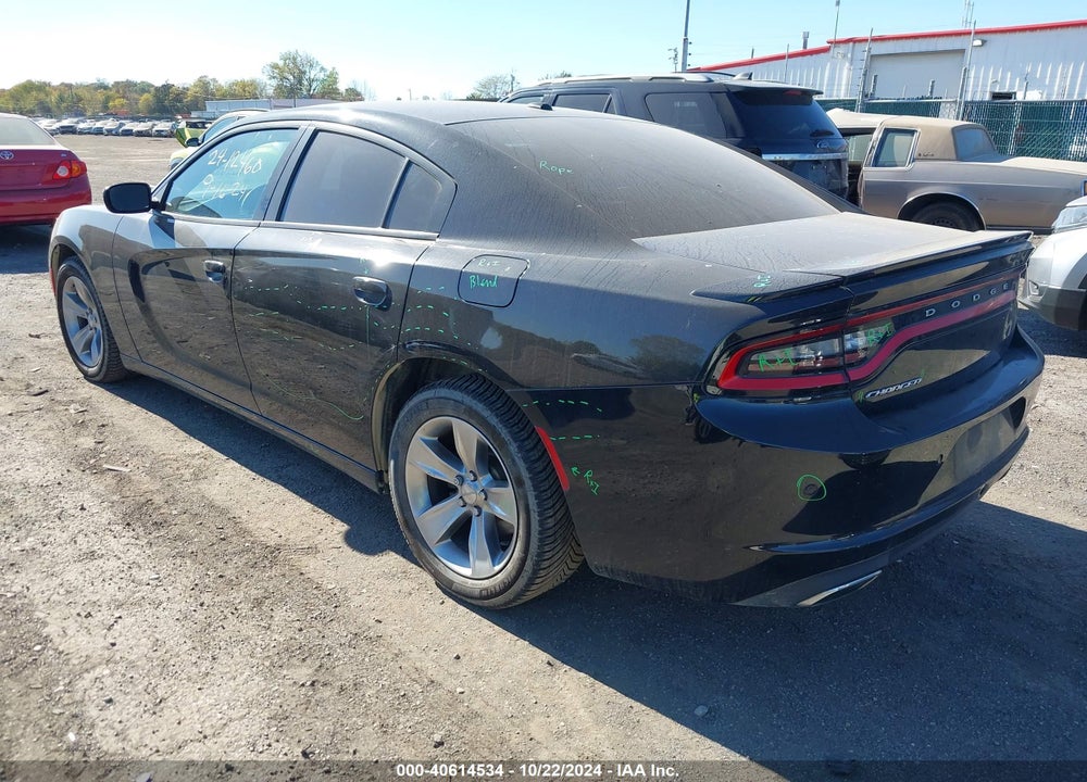 2015 DODGE CHARGER SE VIN: 2C3CDXBG8FH791018