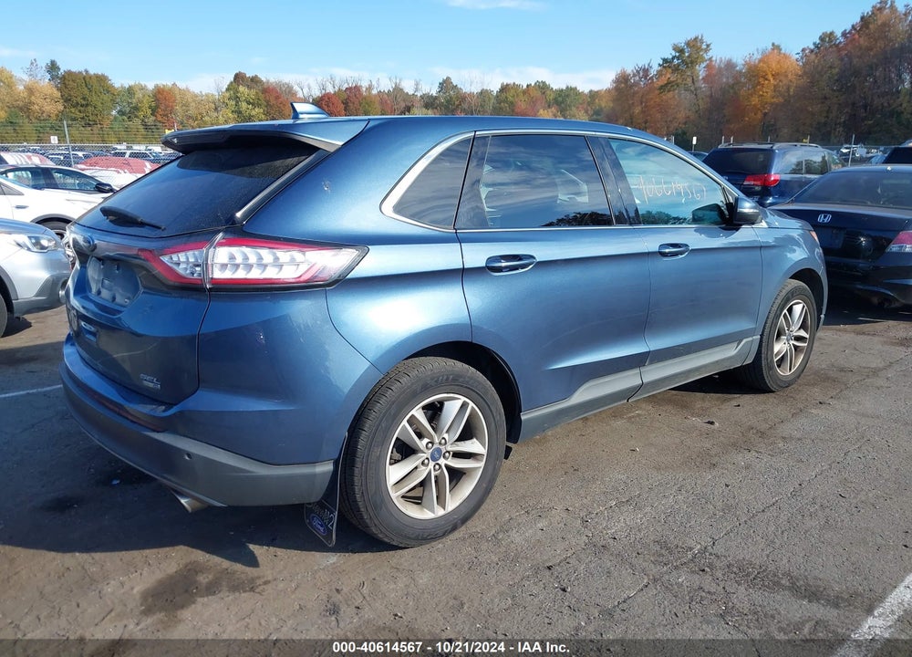 2018 FORD EDGE SEL VIN: 2FMPK4J91JBC34172