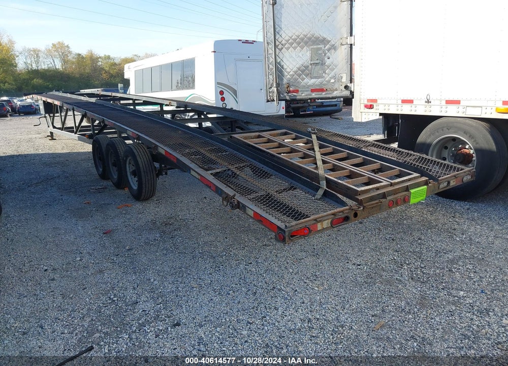 2008 KAUFMAN TRAILERS TRI AXLE CAR CARRIER VIN: 5VGFW503X8L002091