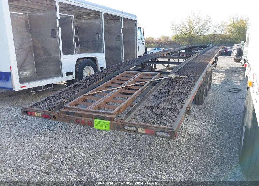 2008 KAUFMAN TRAILERS TRI AXLE CAR CARRIER VIN: 5VGFW503X8L002091