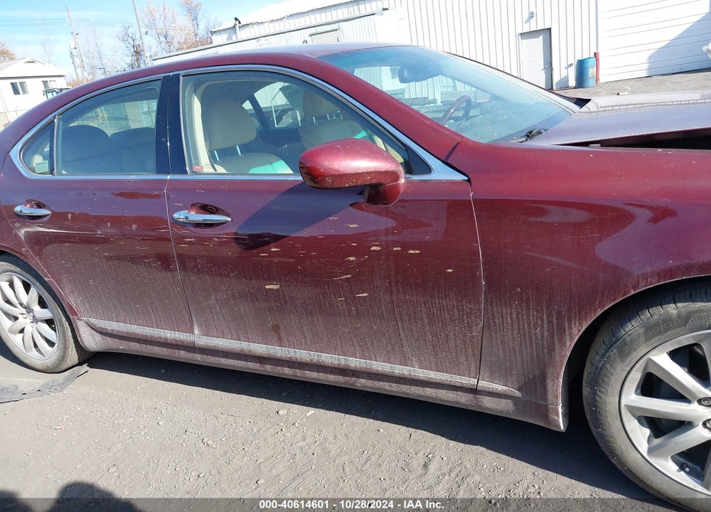 2009 LEXUS LS 460 VIN: JTHBL46F295088101