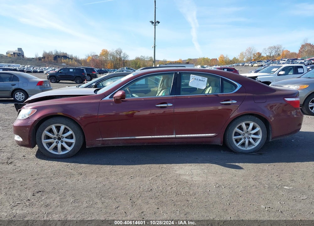 2009 LEXUS LS 460 VIN: JTHBL46F295088101