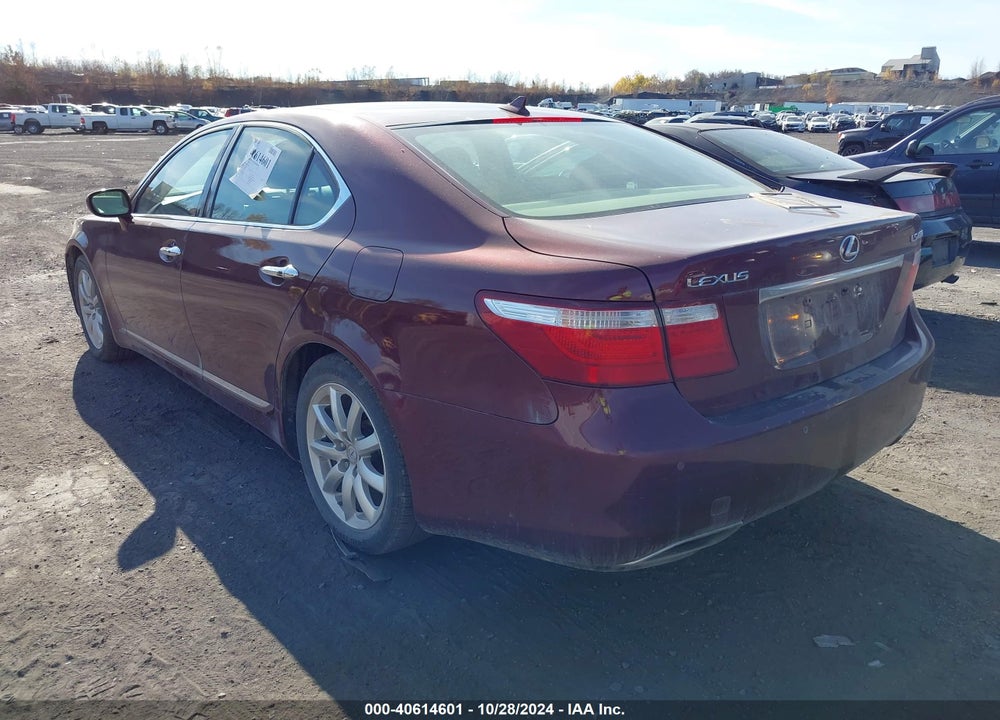 2009 LEXUS LS 460 VIN: JTHBL46F295088101