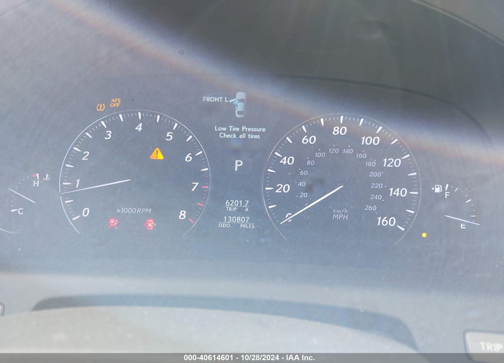 2009 LEXUS LS 460 VIN: JTHBL46F295088101