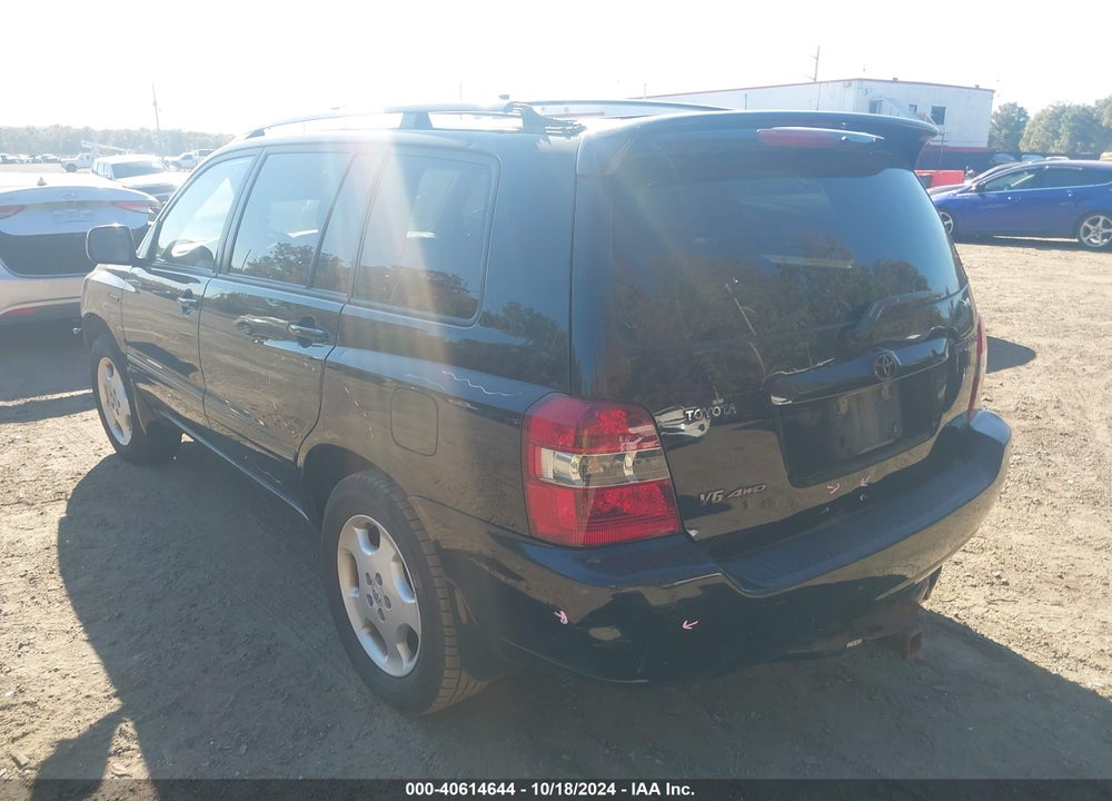 2004 TOYOTA HIGHLANDER LIMITED V6 VIN: JTEEP21A840061053