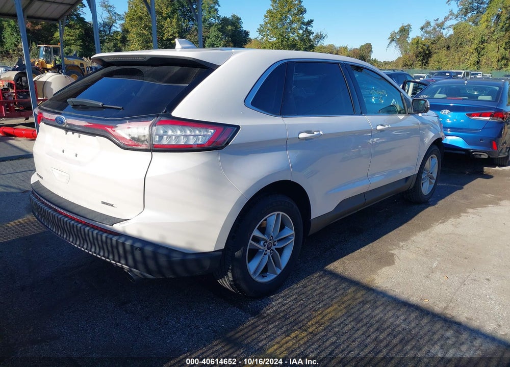 2017 FORD EDGE SEL VIN: 2FMPK3J87HBB61014