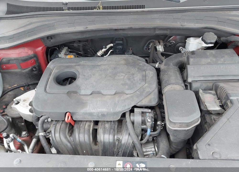 2019 HYUNDAI SANTA FE SE VIN: 5NMS23ADXKH026047