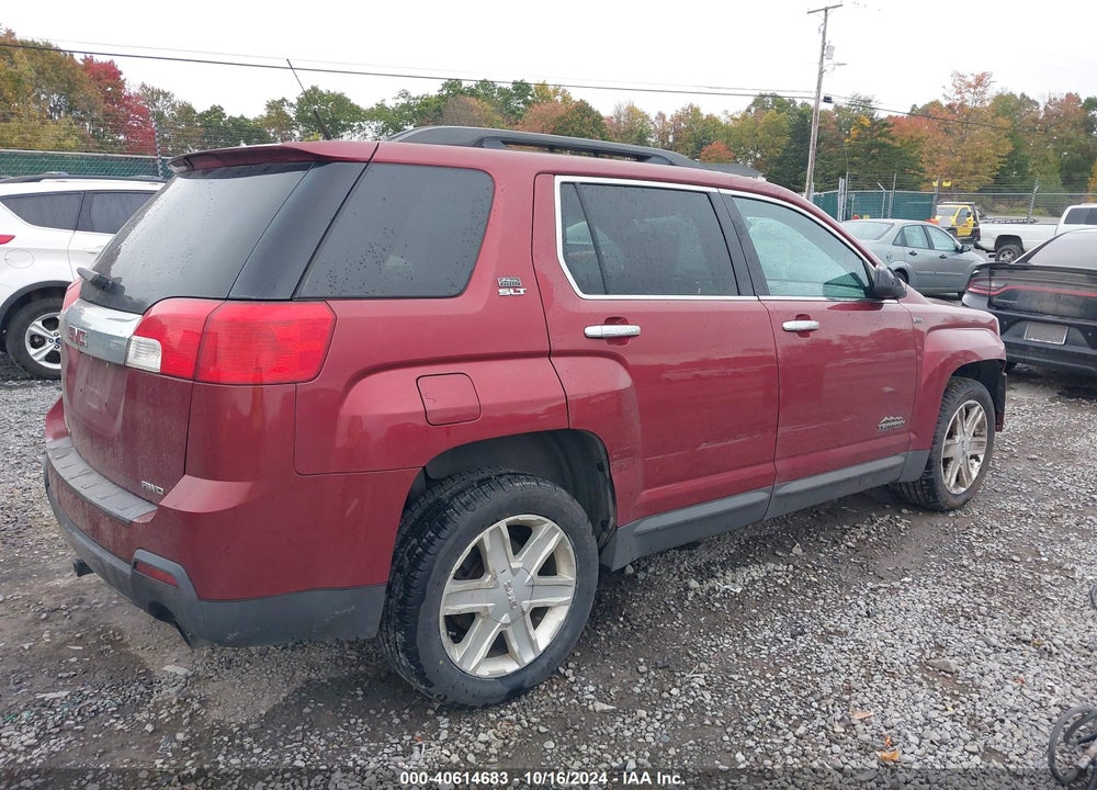 2012 GMC TERRAIN SLT-1 VIN: 2GKFLVE58C6384757