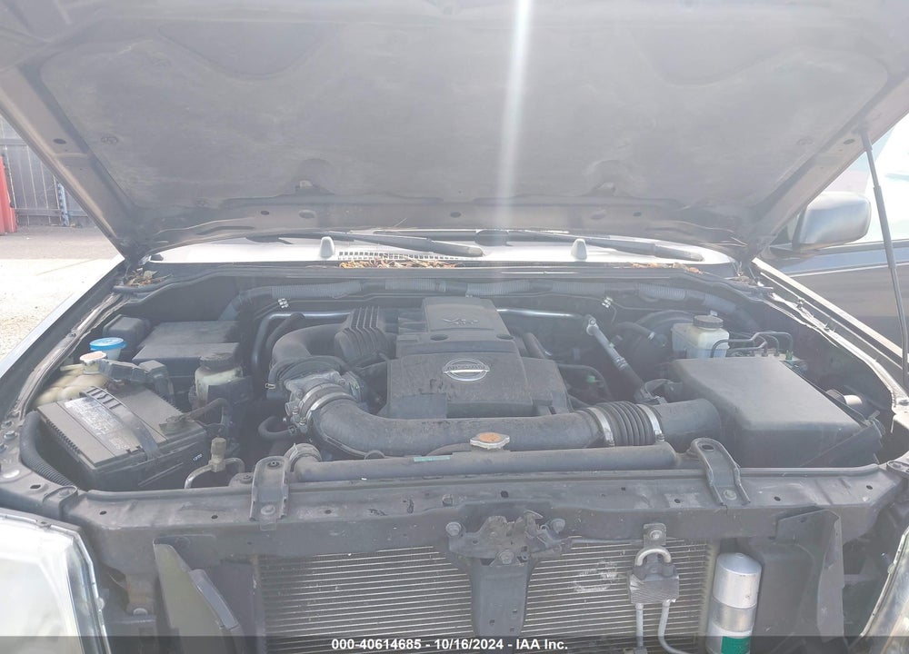 2007 NISSAN XTERRA S VIN: 5N1AN08U87C544599