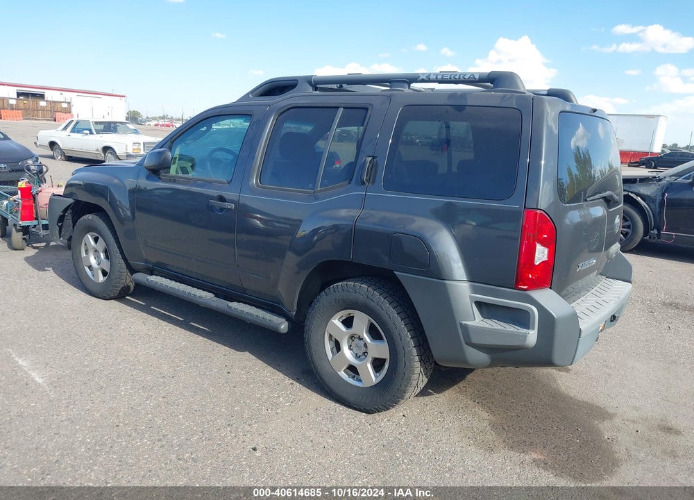 2007 NISSAN XTERRA S VIN: 5N1AN08U87C544599