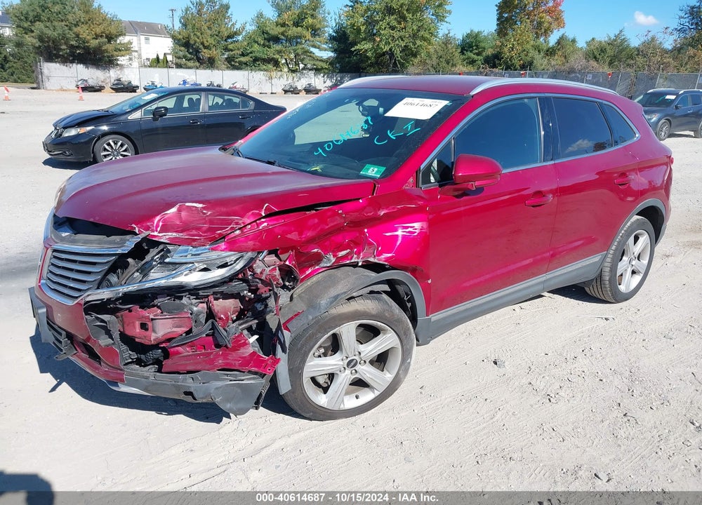 2018 LINCOLN MKC PREMIERE VIN: 5LMCJ1D96JUL31743