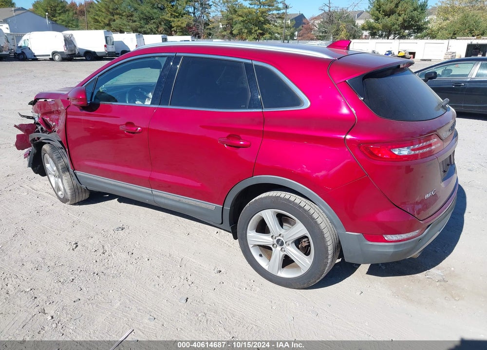 2018 LINCOLN MKC PREMIERE VIN: 5LMCJ1D96JUL31743
