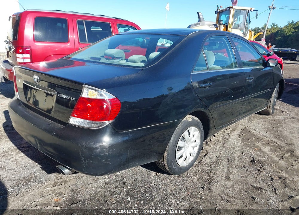2005 TOYOTA CAMRY LE VIN: 4T1BE32K35U407669