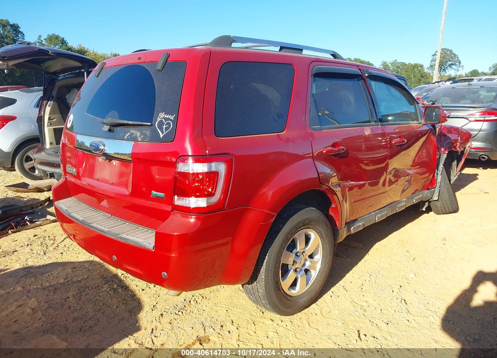 2010 FORD ESCAPE LIMITED VIN: 1FMCU0EGXAKD16546
