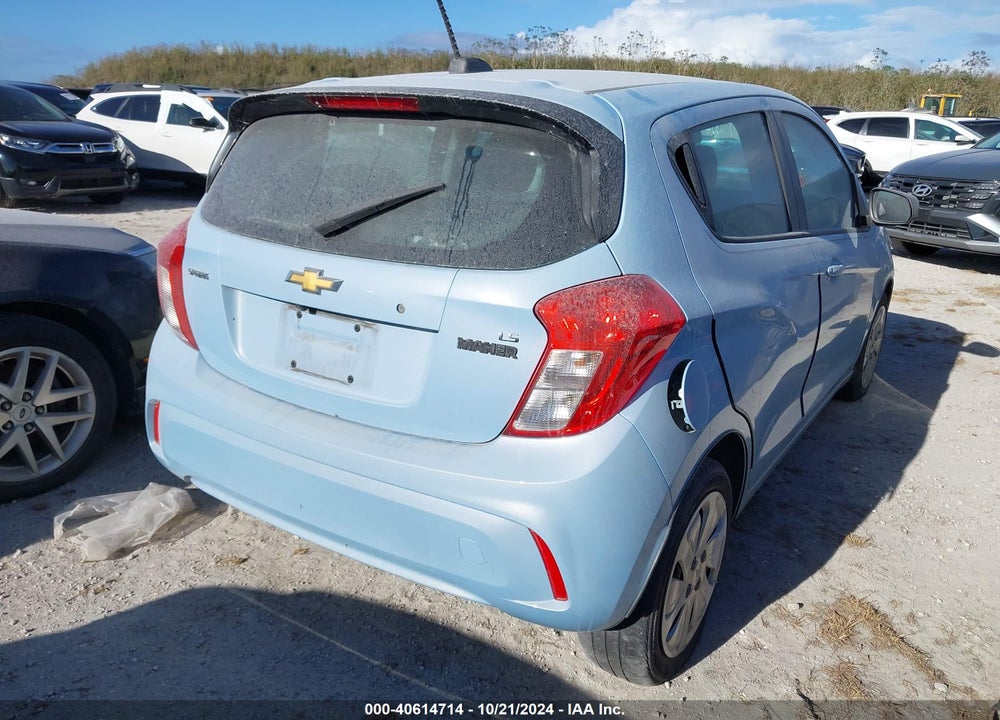 2016 CHEVROLET SPARK LS CVT VIN: KL8CB6SA6GC584647