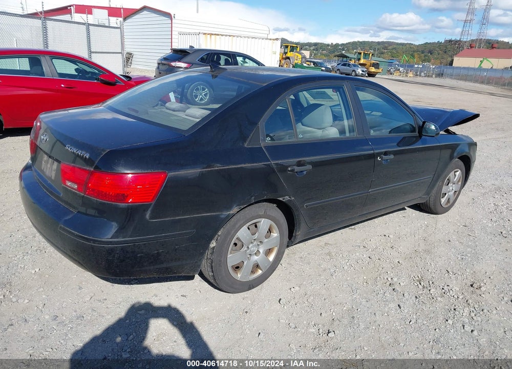 2010 HYUNDAI SONATA GLS VIN: 5NPET4AC8AH601156