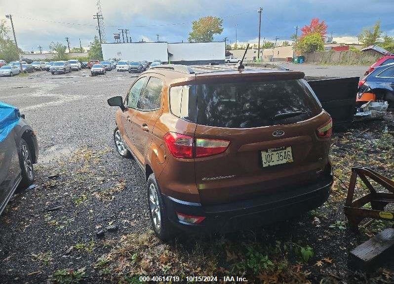 2018 FORD ECOSPORT SE VIN: MAJ3P1TE9JC244032