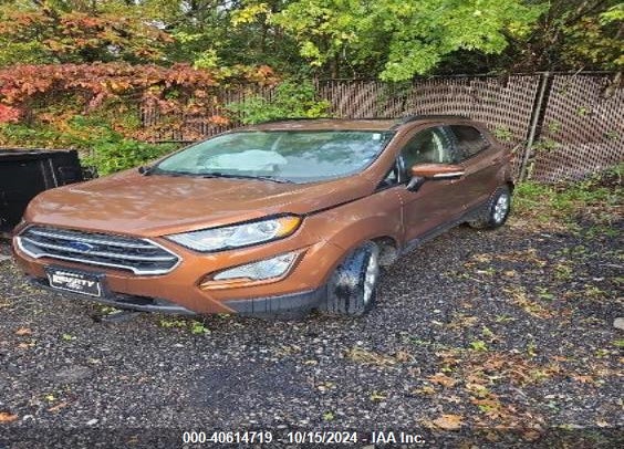 2018 FORD ECOSPORT SE VIN: MAJ3P1TE9JC244032