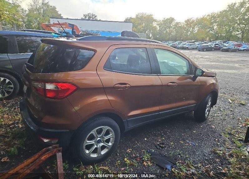2018 FORD ECOSPORT SE VIN: MAJ3P1TE9JC244032