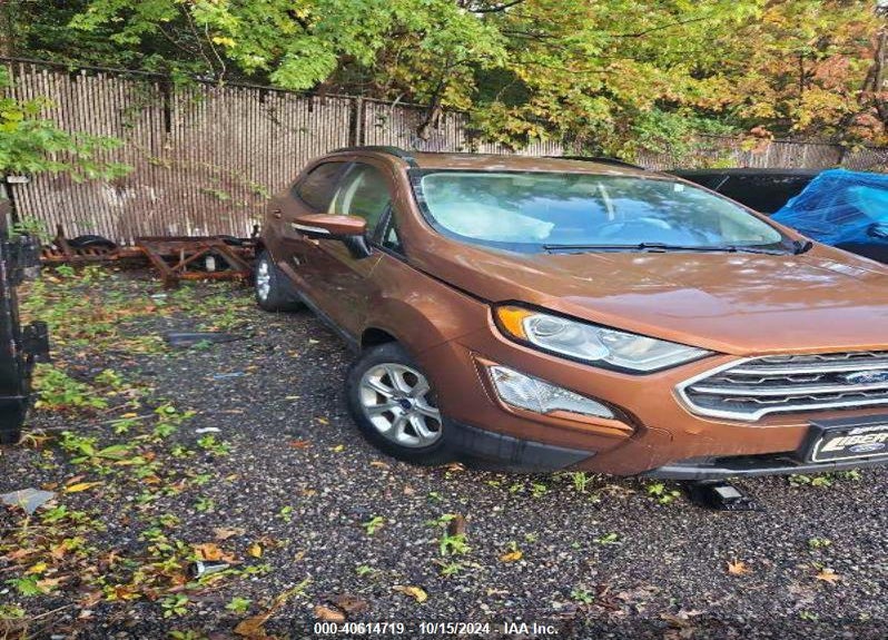 2018 FORD ECOSPORT SE VIN: MAJ3P1TE9JC244032