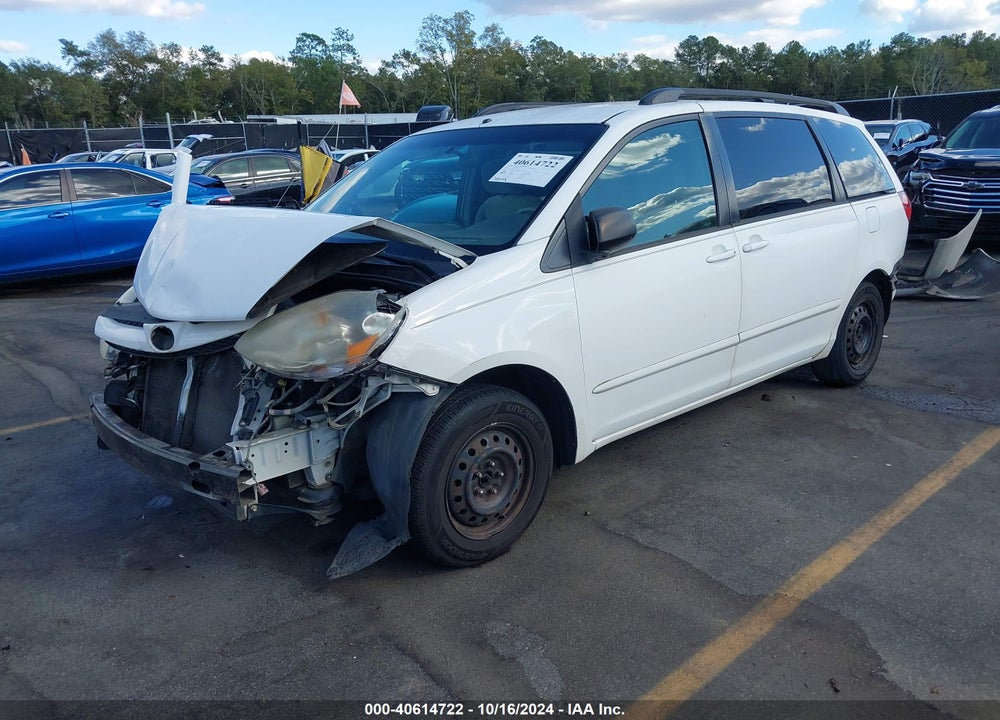 2008 TOYOTA SIENNA LE VIN: 5TDZK23CX8S175836
