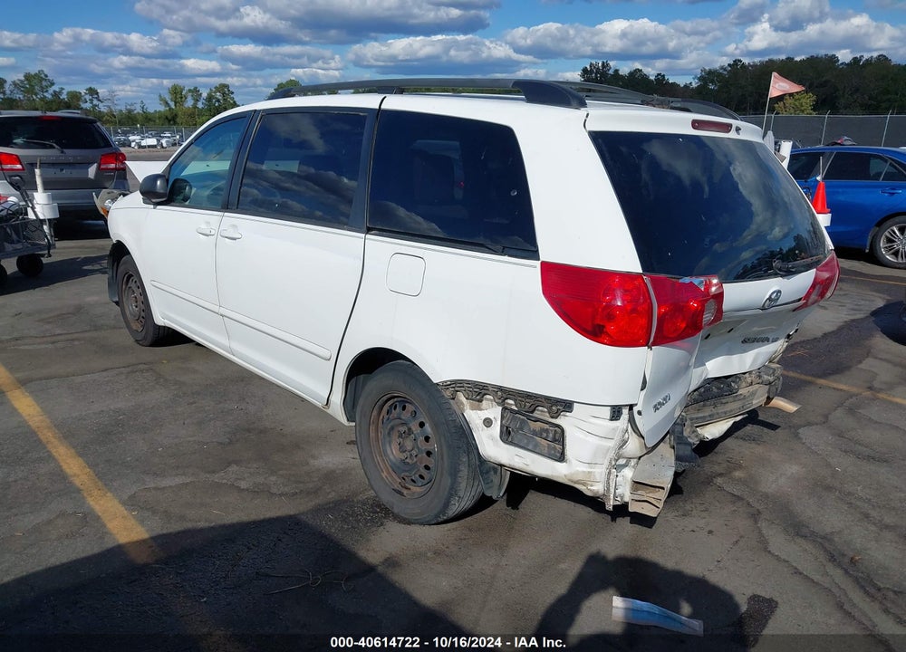 2008 TOYOTA SIENNA LE VIN: 5TDZK23CX8S175836