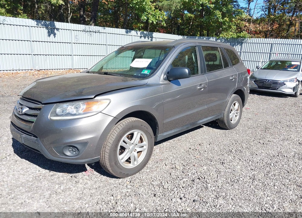 2012 HYUNDAI SANTA FE GLS VIN: 5XYZGDAB1CG130331