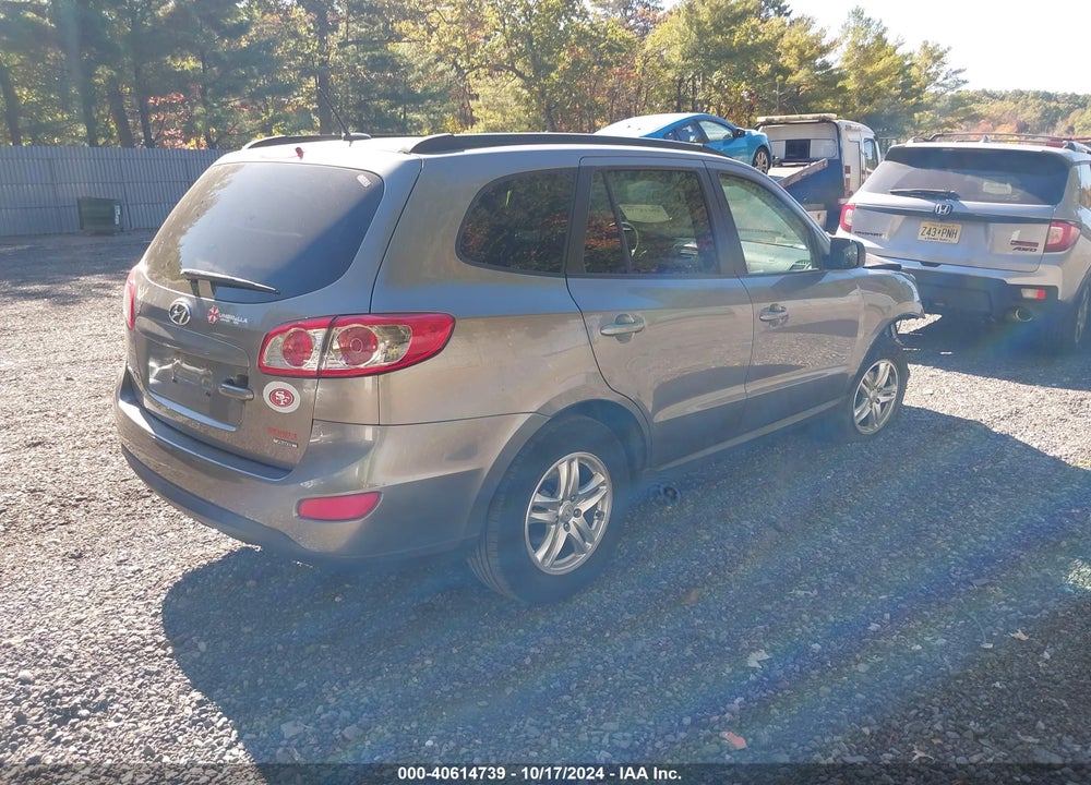 2012 HYUNDAI SANTA FE GLS VIN: 5XYZGDAB1CG130331