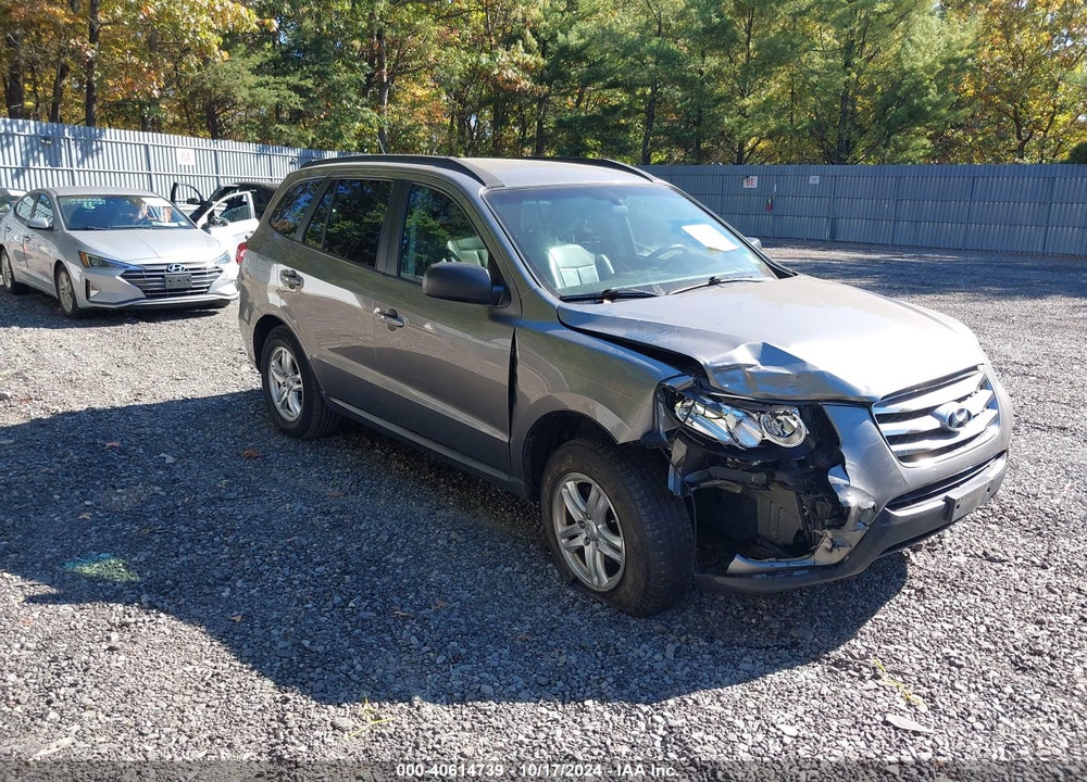 2012 HYUNDAI SANTA FE GLS VIN: 5XYZGDAB1CG130331