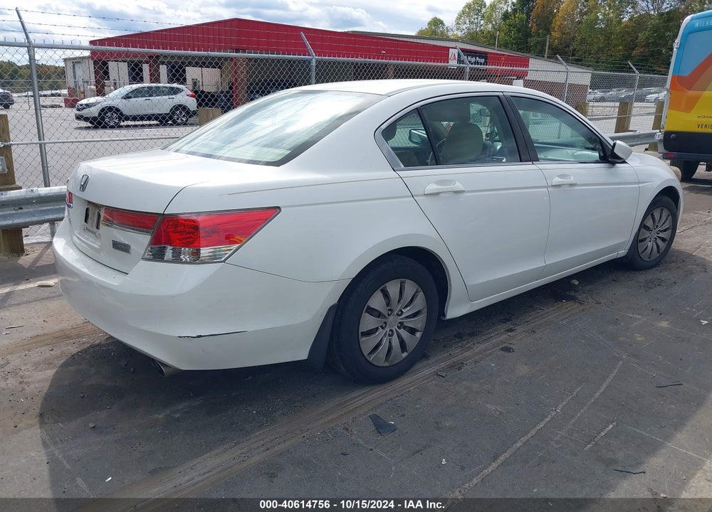 2012 HONDA ACCORD 2.4 LX VIN: 1HGCP2F38CA016730