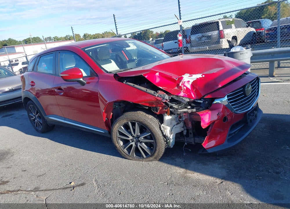 2016 MAZDA CX-3 GRAND TOURING VIN: JM1DKBD78G0113574