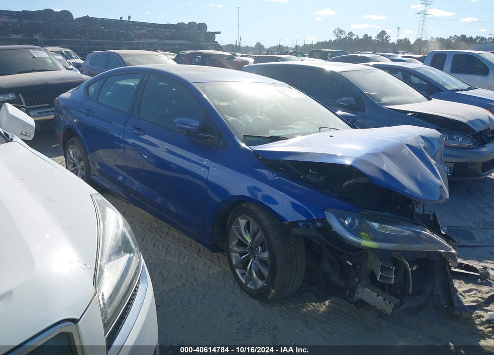 2015 CHRYSLER 200 S VIN: 1C3CCCBBXFN535809