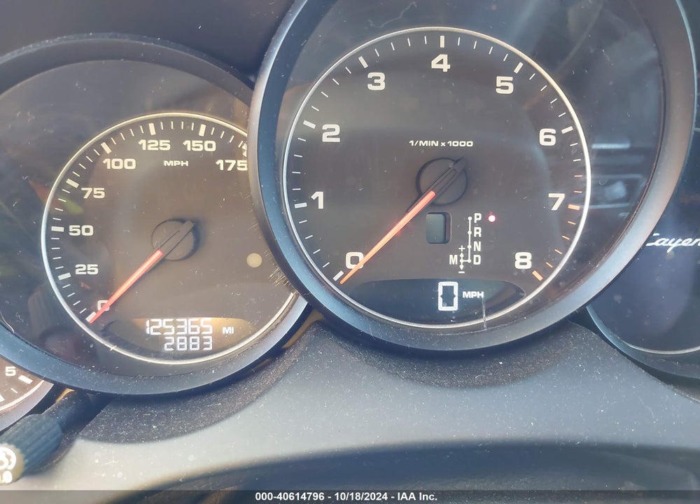 2014 PORSCHE CAYENNE VIN: WP1AA2A22ELA97025