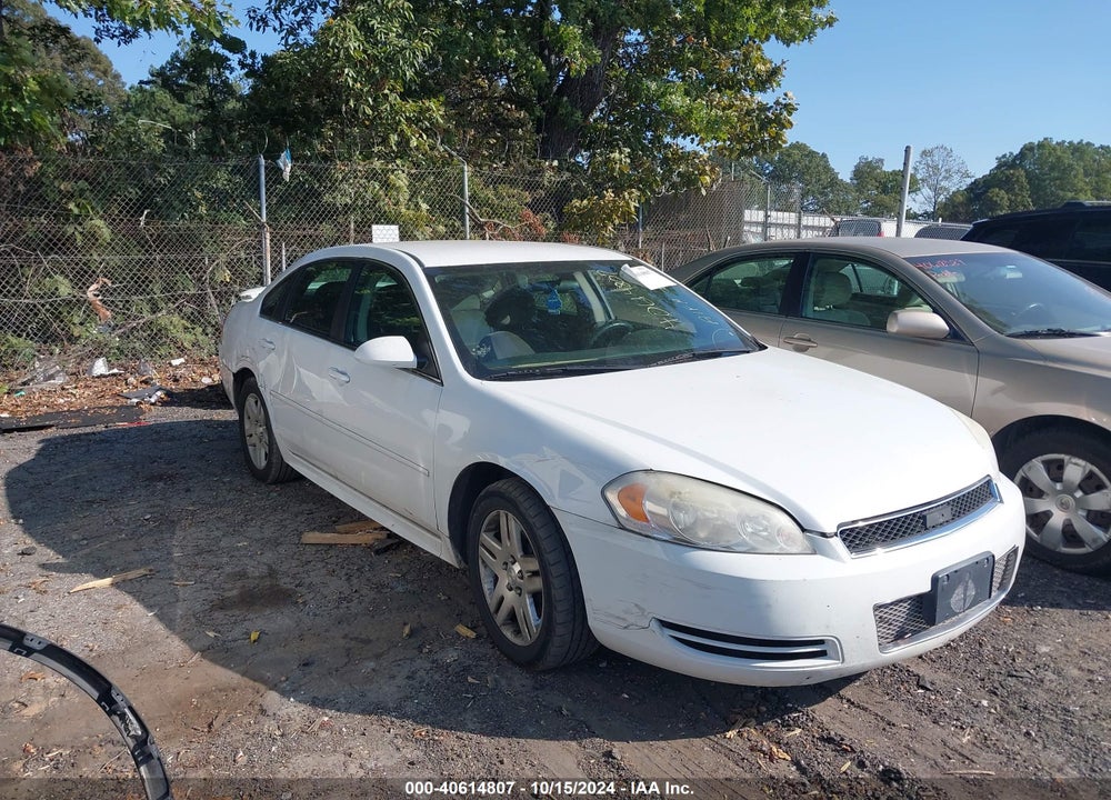 2012 CHEVROLET IMPALA LT VIN: 2G1WG5E36C1141761