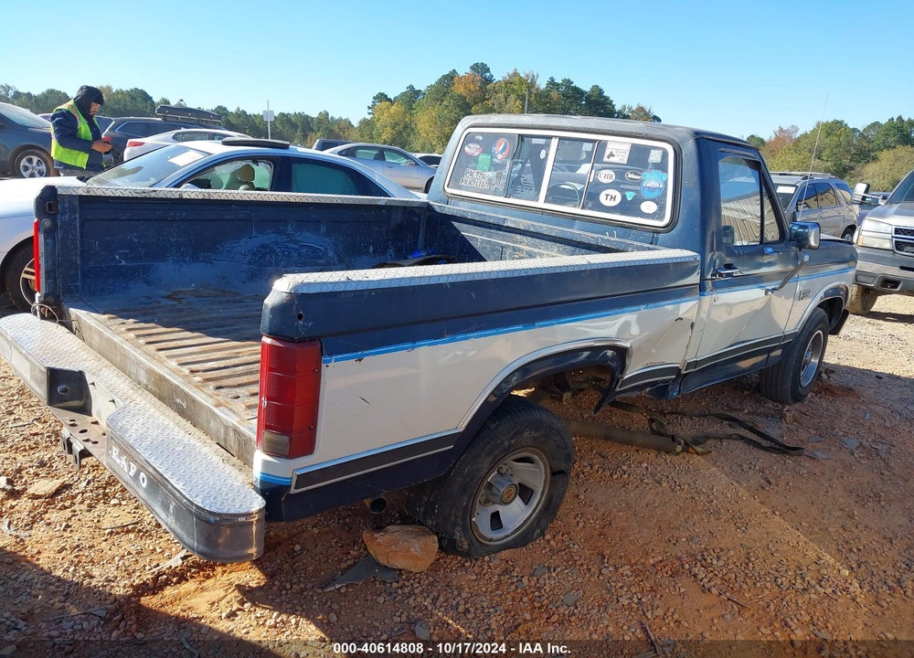 1986 FORD F150 VIN: 1FTDF15Y5GKB60846