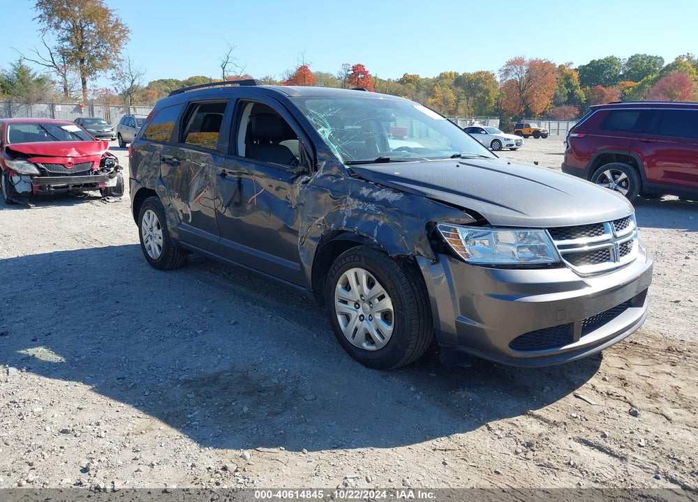 2018 DODGE JOURNEY SE VIN: 3C4PDCAB6JT302627